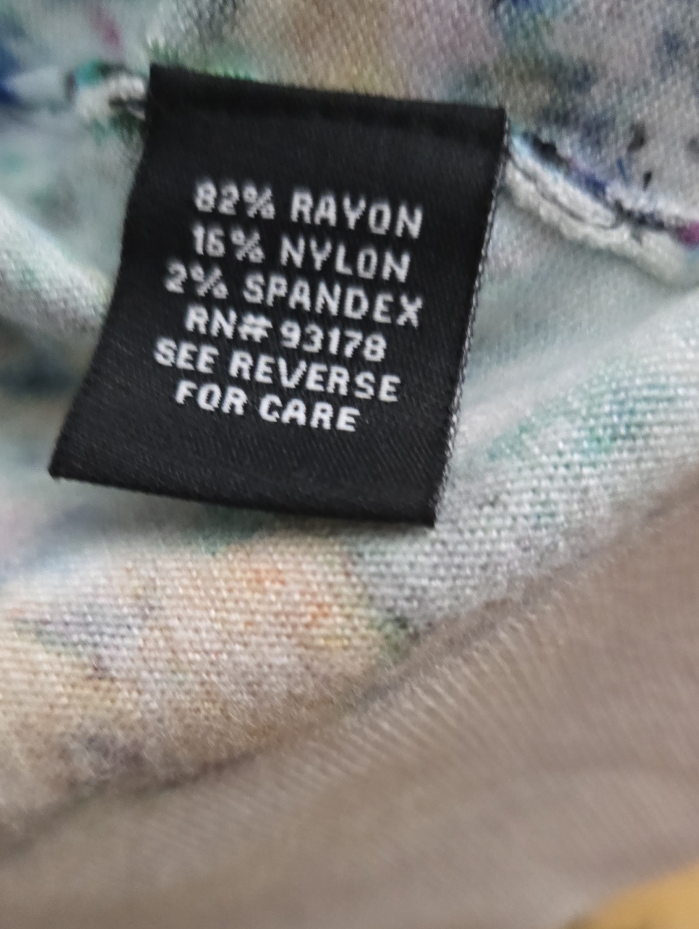 NWOT Premise Multicolored Floral Open-Front Shrug - Green Blue Yellow Red - Picture 7 of 7